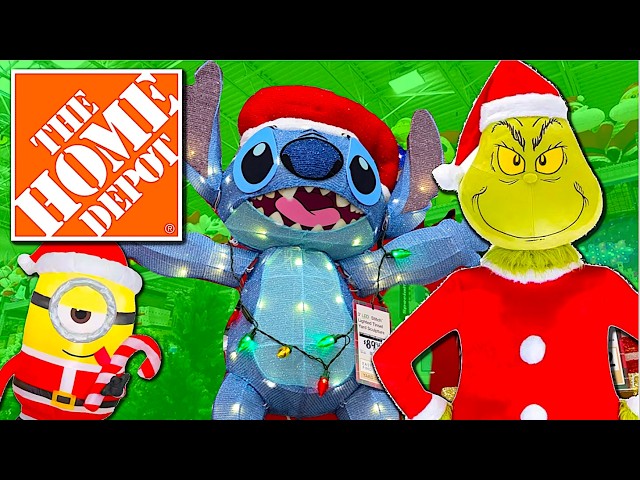 HOME DEPOT Christmas 2026 NEW Inflatables & Decorations FULL TOUR
