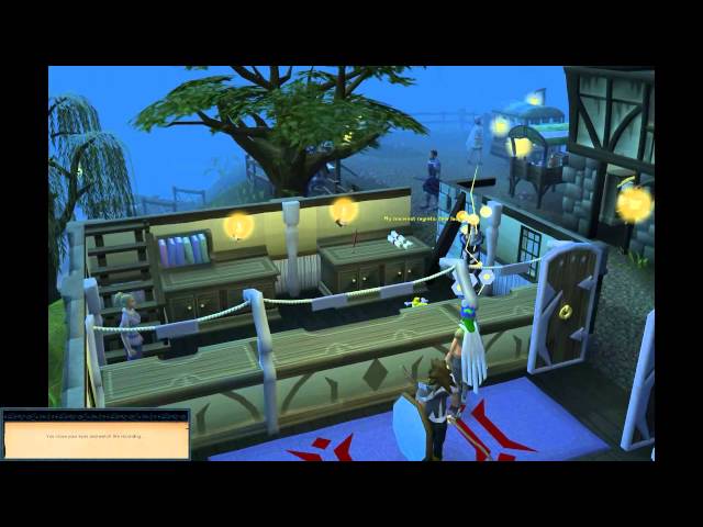 RuneScape: Cutscenes - Draynor Bank Robbery [Cutscene/Security/Video Tape] (1080p)