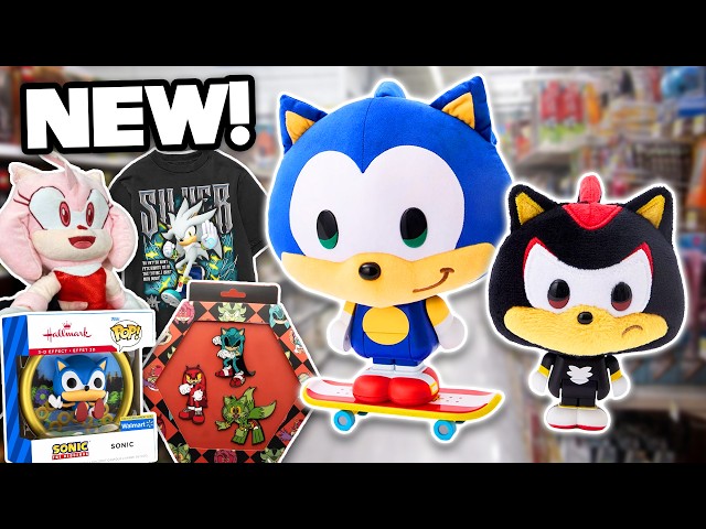 We Just Got A TON Of New Sonic Merch Reveals.. - Sonic Merch News ROUNDUP