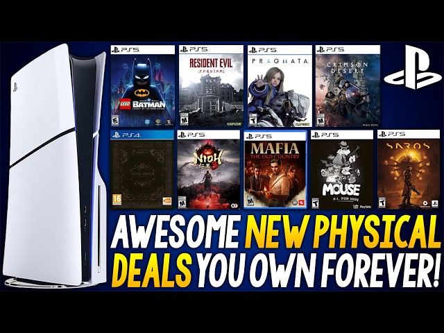 Awesome PHYSICAL PS5 Game Deals YOU OWN FOREVER - Great NEW SALE and Tons of CHEAP PS5 GAMES!