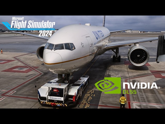 Microsoft Flight Simulator 2024 | B777-200ER | San Francisco ⌯✈︎ Newark [DLSS 5]