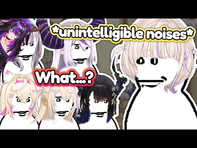 [Hololive React] FUWAMOCO hosted an English telephone game with JP members |Vtuber Kuro Ishida|
