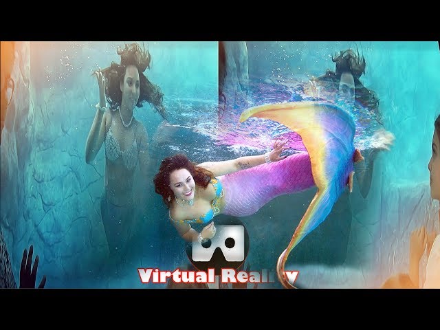 3D GoPro MERMAID VR Videos 3D SBS Google Cardboard VR Virtual Reality VR Box
