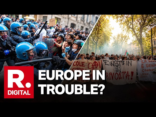 Europe Protests: Italian PM Meloni Announces Tough New Security Measures Across Italy | France