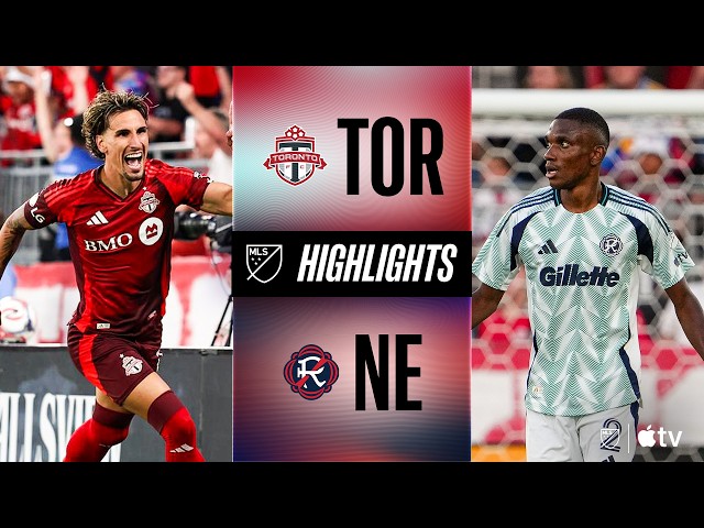 Toronto FC vs. New England Revolution | Full Match Highlights | Niklas Dorsch BANGER!