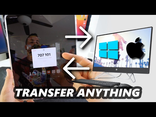 BEST Way To Transfer Files From Apple iPad Pro M5 To Computer