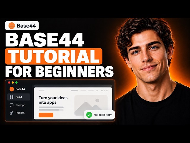 Base44 Tutorial for Beginners ✅ How to Use Base 44 (2026 UPDATED)