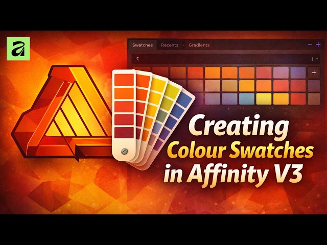 Build Classic Retro Comic Colour Swatches in Affinity V3