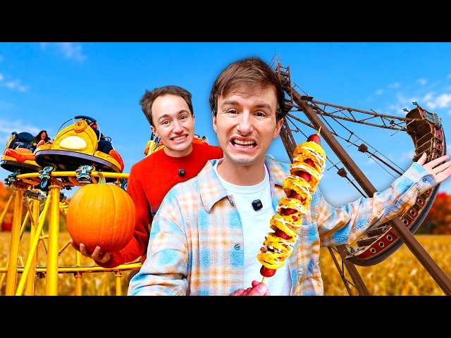 We Went to a Pumpkin Patch Theme Park