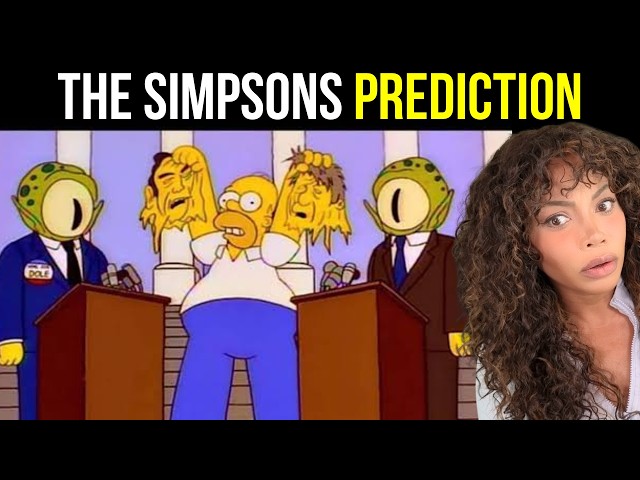 The Government Is Disclosing Reptilians & Aliens Just Like The Simpsons Predicted...