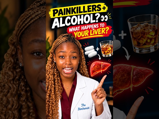 What Actually Happens to Your Liver When You Mix Painkillers With Alcohol? 💊🍺