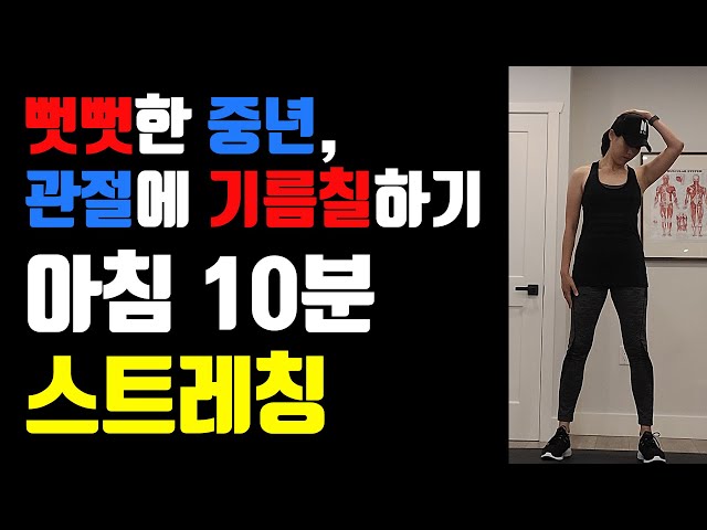 ▶️Stretching for Stiff Middle-Aged People | 10-Minute Morning Stretches [Eat and Lose: EatFit]