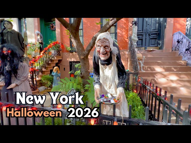 This Is How NYC’s Most Expensive Street Does Halloween 🎃 | 4K NYC Halloween Walk 2026