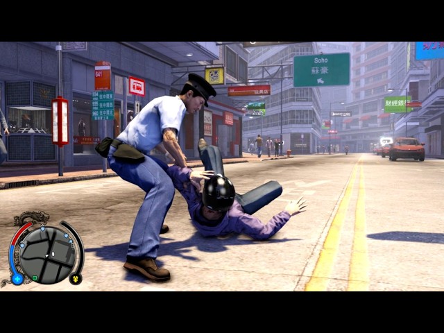 Sleeping Dogs - Police Officer Rampage - Funny & Brutal Moments ( ft.Psycho Cop )