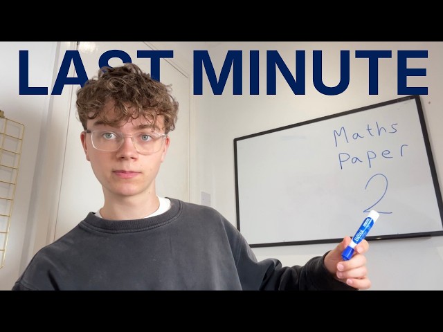 Watch This Video Before GCSE Maths Paper 2