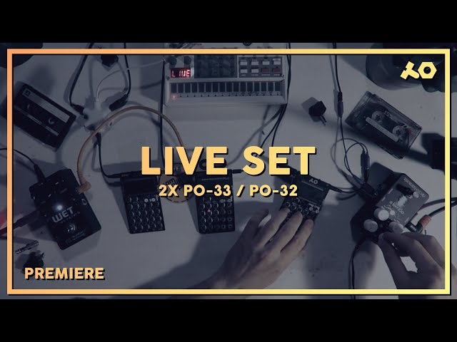 14 min Live Set 2x PO-33 K.O! PO-32 / teenage engineering