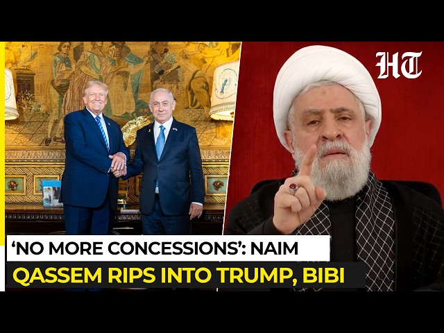Hezbollah Chief Declares War On US-Israel Pressure, Blasts Trump, Bibi In Fiery Warning | Lebanon