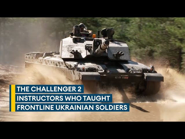 Royal Tank Regiment instructors on reality of training Ukrainian soldiers