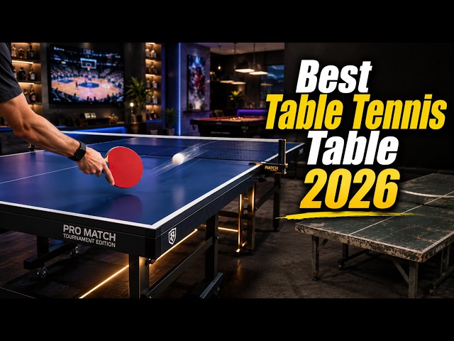 Top 6 Best Table Tennis Table 2026!