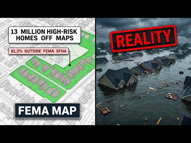 The $1.3 Trillion Flood Blind Spot: Why 86% of High-Risk U.S. Homes Lack Federal Coverage