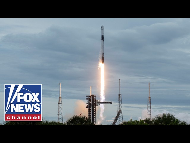 WATCH: Astronauts BLAST OFF to space station