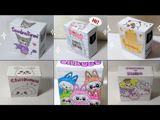 Unboxing blind box compilation | asmr 
