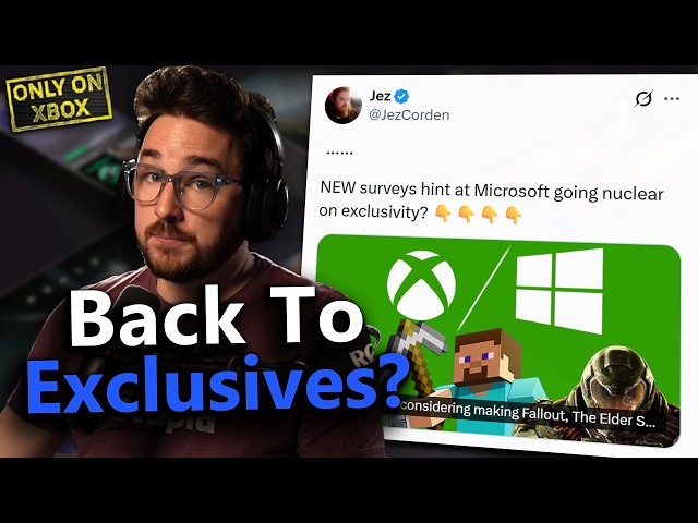 XBOX Just Asked Fans Another VERY Interesting Question About Exclusives...