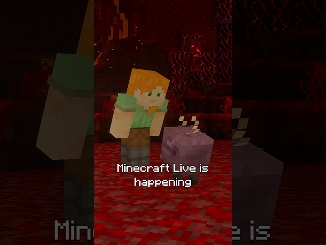 MINECRAFT LIVE IS HAPPENING... TODAY!