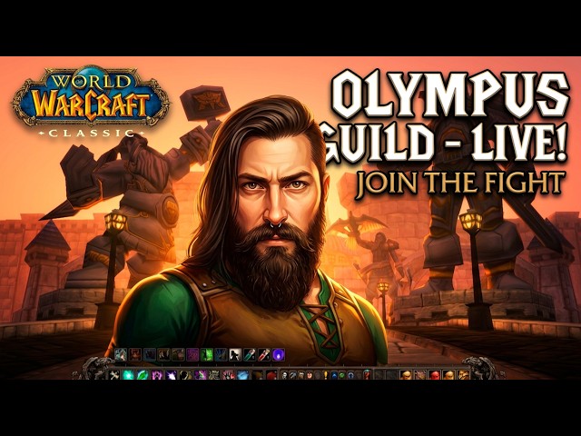World of Warcraft Forever Gameplay Skyborn Race Leveling, Asmongold's Olympus Guild