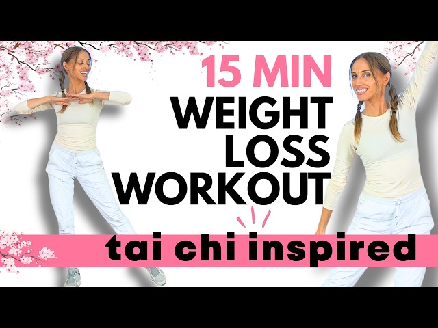 Tai Chi Inspired Weight Loss Workout | 15-Min Full Body Standing Exercise - Lucy Wyndham-Read