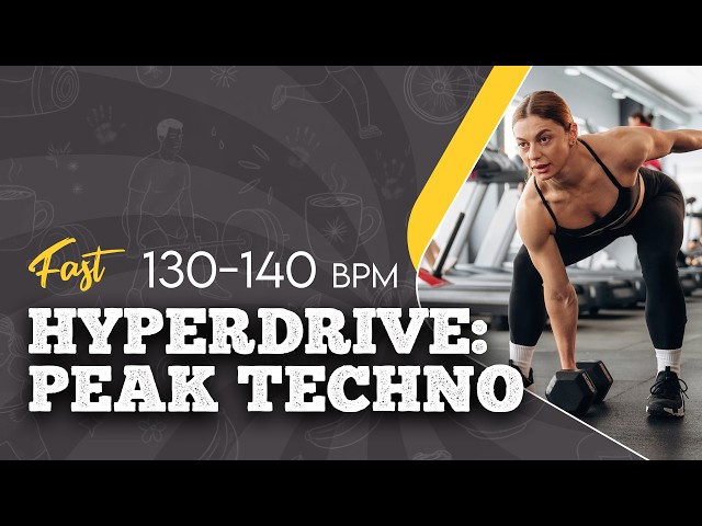 Hyperdrive: 120 Min Minimal Techno Workout & Endurance Mix (130-140 BPM)