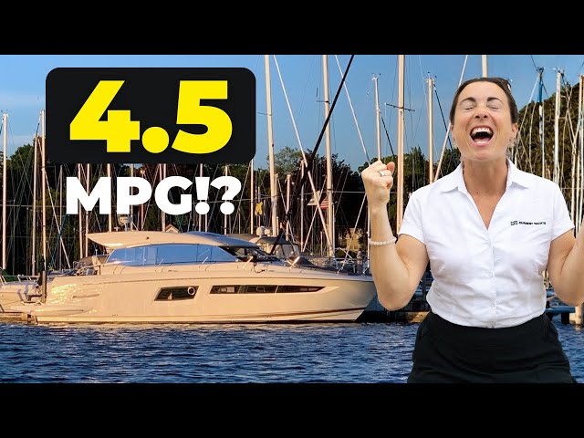 A 50-foot yacht that gets 4.5 MPG? The Prestige 500S is unreal
