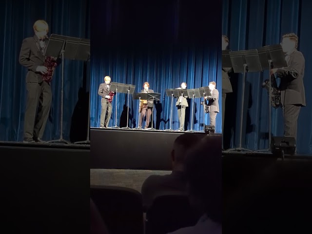 Polar Vortex- BHS Saxophone Quartet