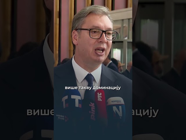 Вучић: То иде када је Србија под Тадићем