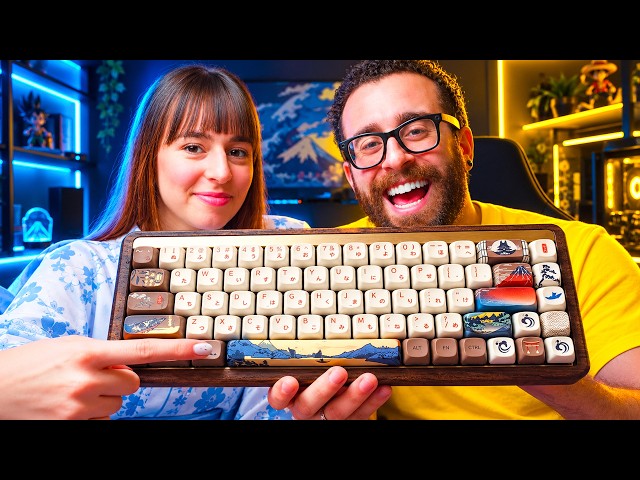 SAYAKA ASSEMBLA LA SUA PRIMA TASTIERA CUSTOM 👀