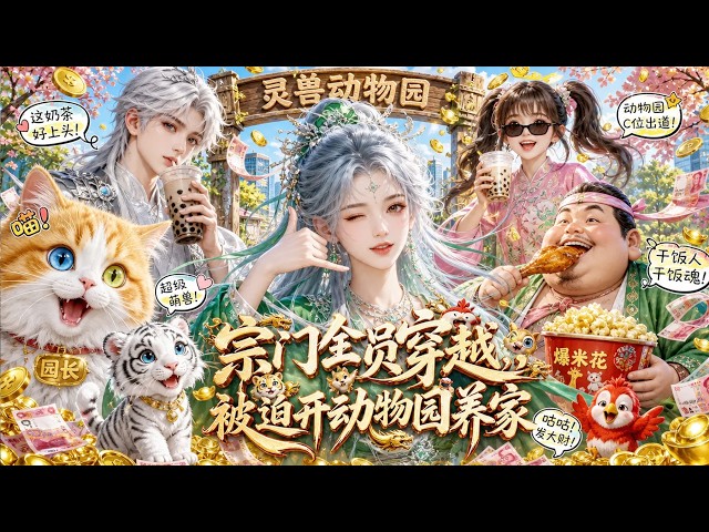 💥強推！禦獸宗集體穿越現代開動物園，靈獸花式擺爛營業，每一集都是爆笑名場面~~#动漫 #搞笑 #穿越