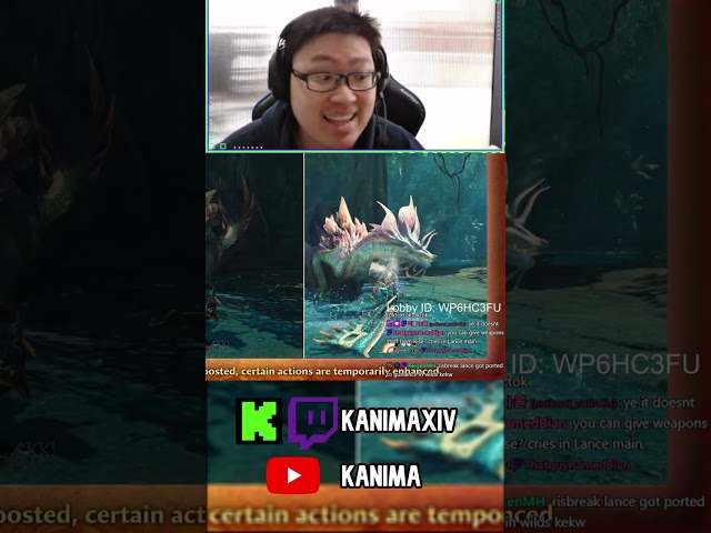 Rapid Morph Switch Axe is Back! #mhw #monsterhunter #ascendance #kanima #shorts