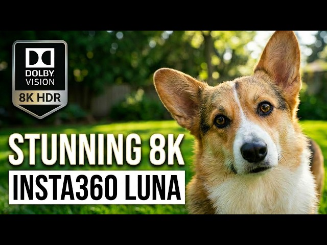 Insta360 Luna Ultra 8K Dolby Vision: First Look