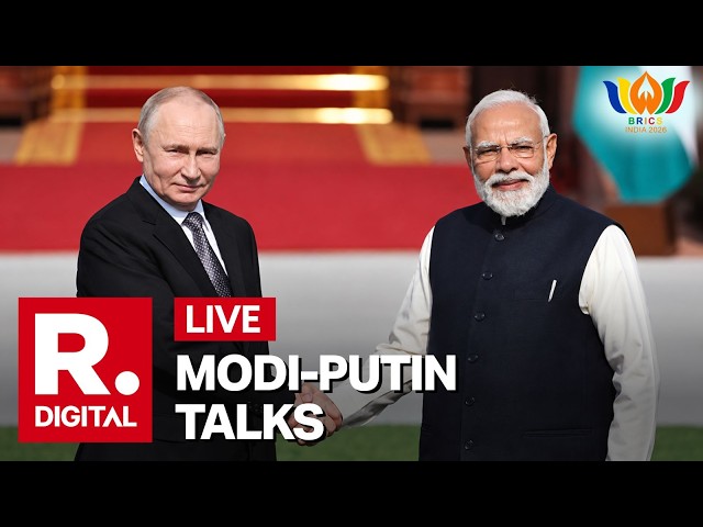 BRICS Summit 2026 LIVE: PM Narendra Modi & Russian President Putin Hold Strategic Bilateral Talks