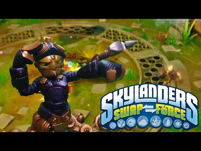 Skylanders Swap Force | Spy Rise Gameplay 2