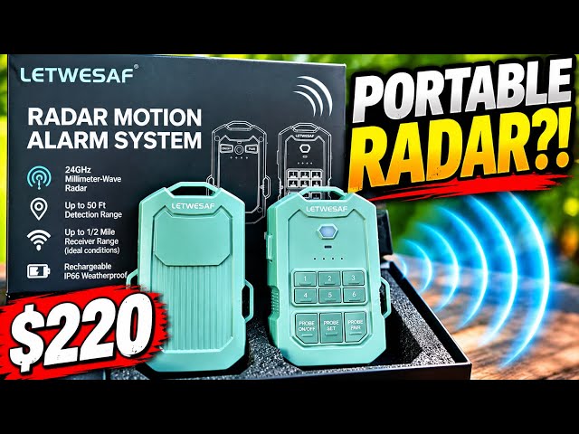 I Tested a $220 Portable Radar Security System — Is It Worth It?