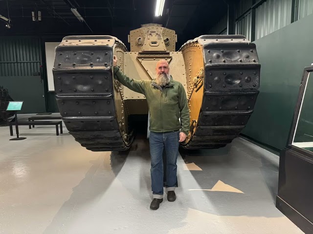 Tank Museum Bovington Mark tanks from WW1 they are looking amazing. #tank ##history #ww1 