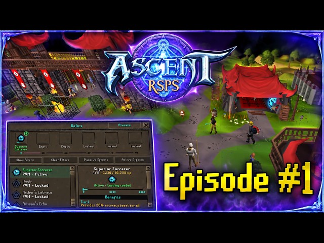 The Grind begins on this UNIQUE Server! | Ascent EP #1 |
