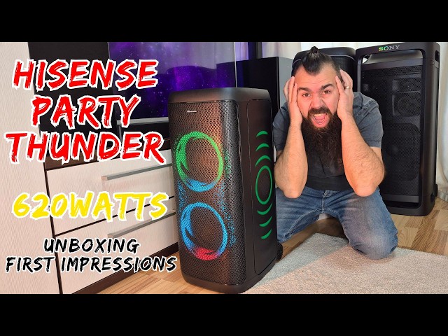 The 620Watts Hisense Party Thunder - Unboxing and First Impressions