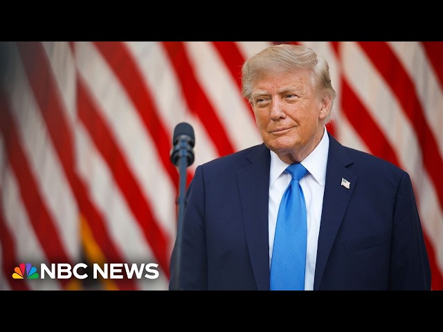 LIVE: President Trump delivers remarks at the Republican midterm convention | NBC News