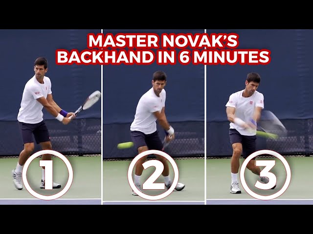How To Hit Novak Djokovic's Backhand In 3 Steps
