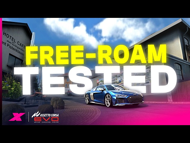 First Gameplay impressions - Free Roam in Assetto Corsa EVO