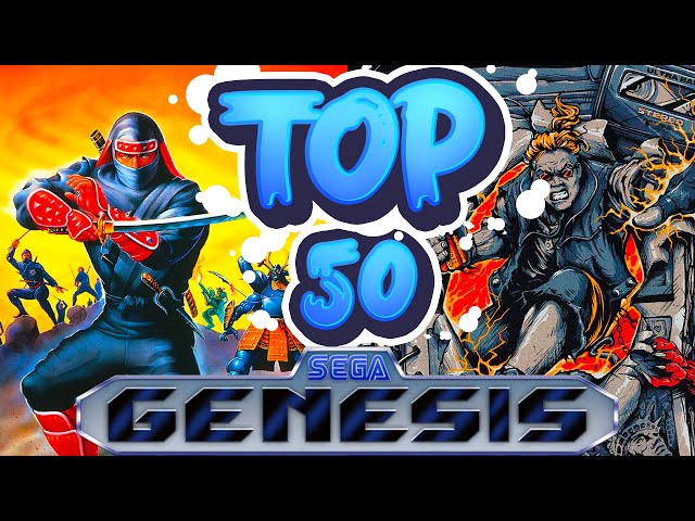 TOP 50 EXCLUSIVES GAMES SEGA GENESIS / MEGA DRIVE