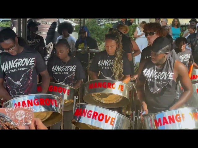 Espresso (steelpan cover) - Mangrove stage side