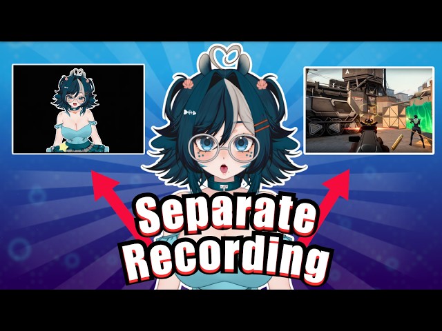 How to Gameplay and Vtuber Model Separately in OBS